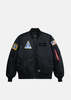 Alpha Industries Ma-1 NASA-Patched Jacket - Black - Thumbnail 1