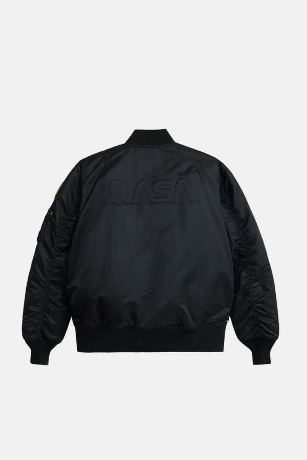 Alpha Industries Ma-1 NASA-Patched Jacket - Black