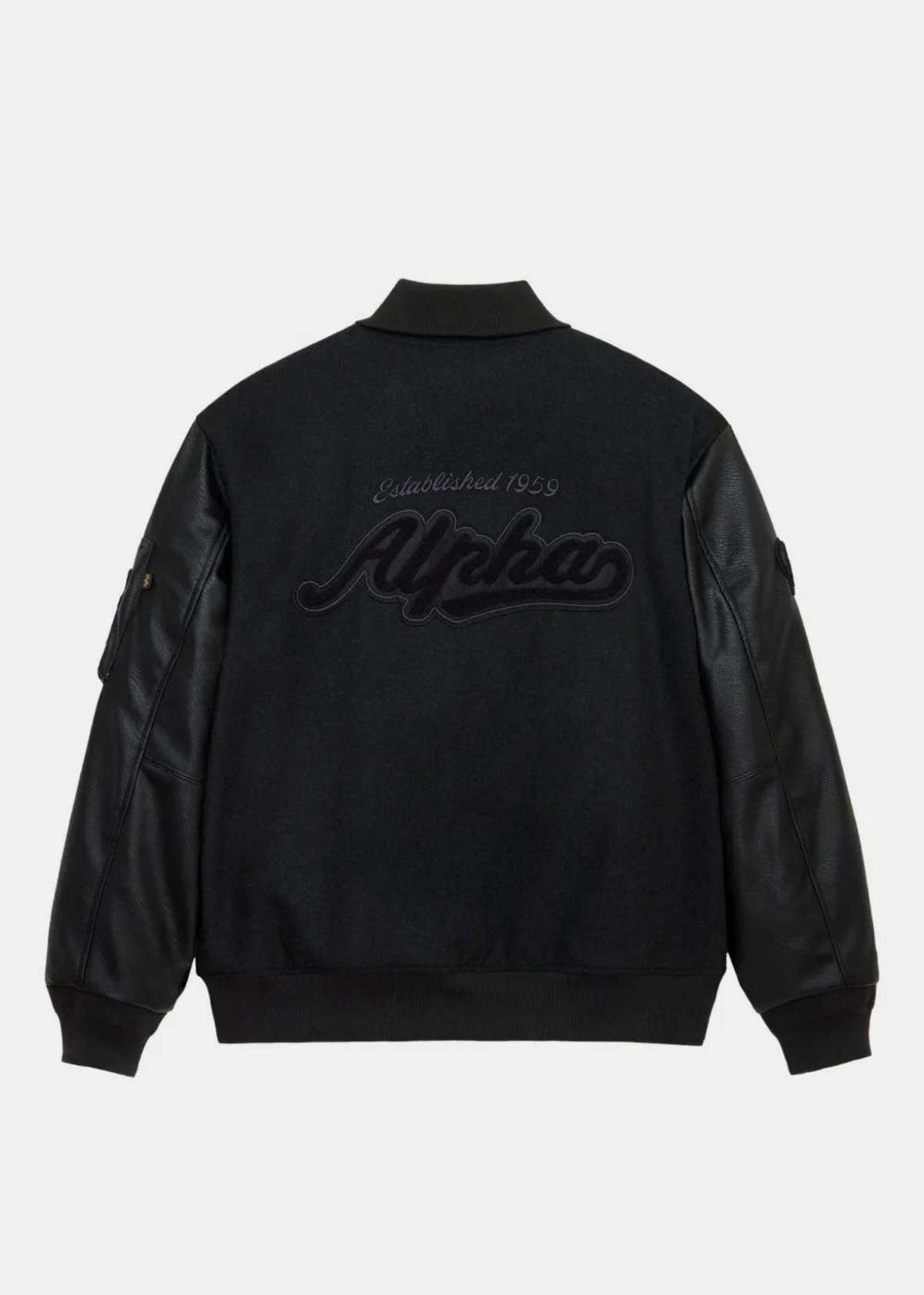 Alpha Industries Pocket Jacket - Black - Image 2 of 3