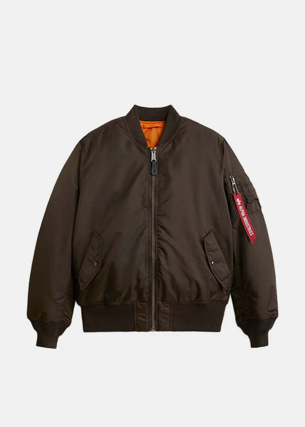AlphaIndustries Ma-1 Bomber Jacket - Espresso