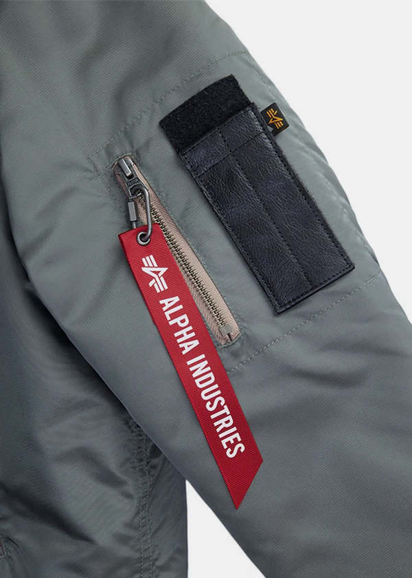 AlphaIndustries 1960s Canadian Airforce Type III Zip Jacket - Field Gray