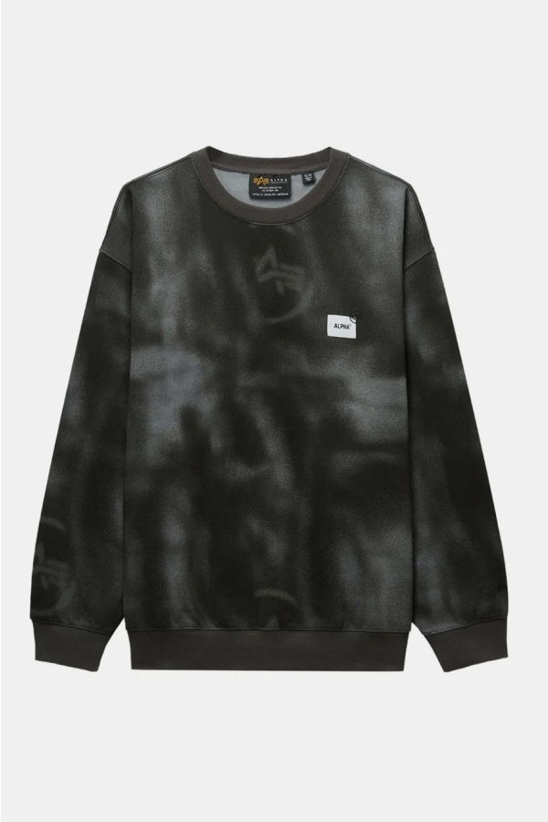 Alpha Industries Unfrm Crew-Neck Sweatshirt - Gray