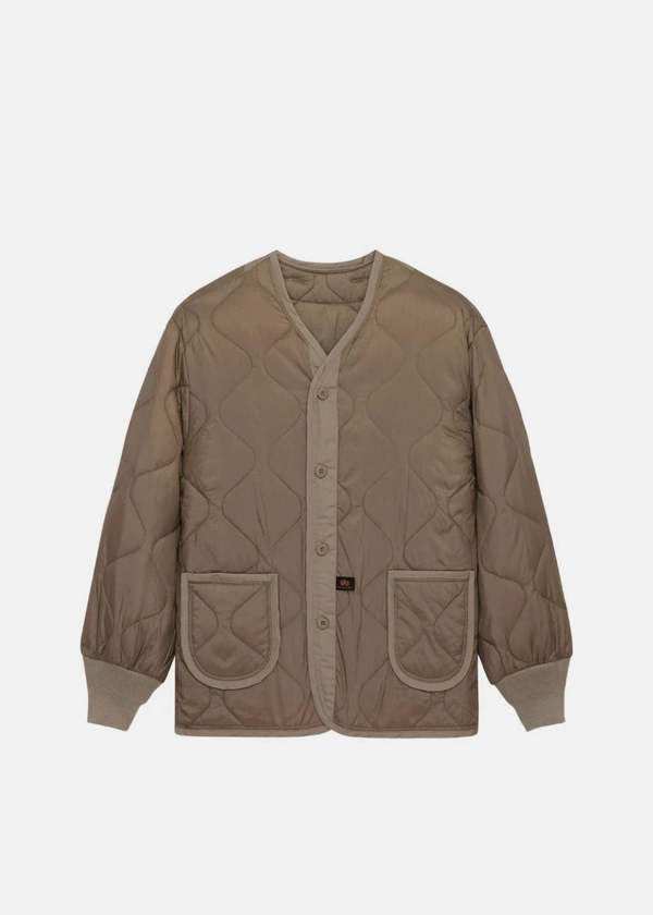 AlphaIndustries Als/92 Onion-Quilted Jacket - Vintage Khaki