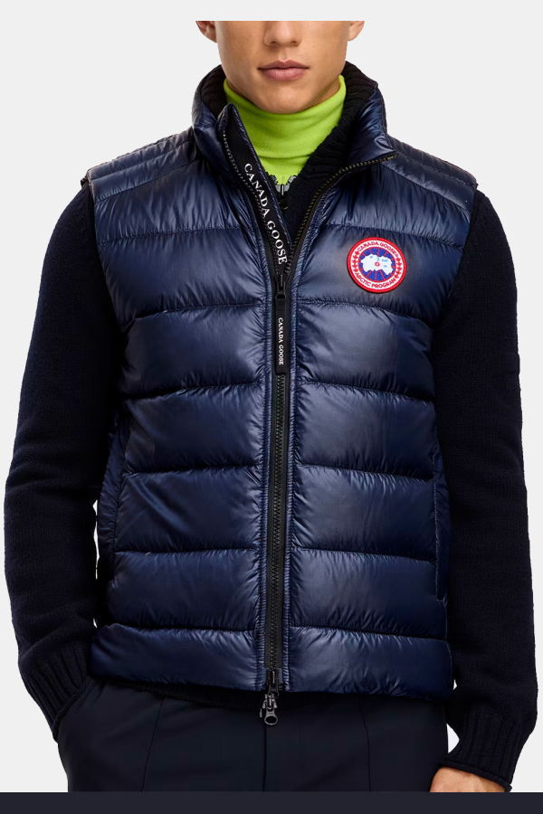 Canada Goose Crofton Padded Down Gilet - Atlantic Navy