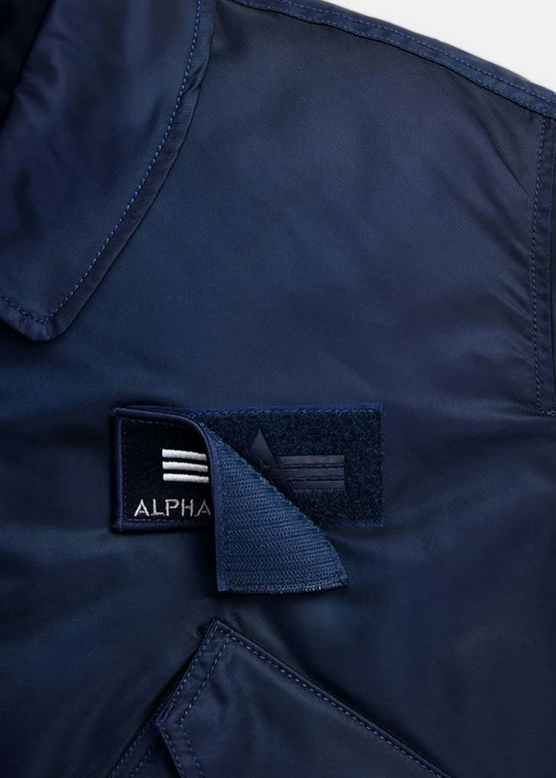 AlphaIndustries Cwu 45/P Bomber Jacket - Replica Blue