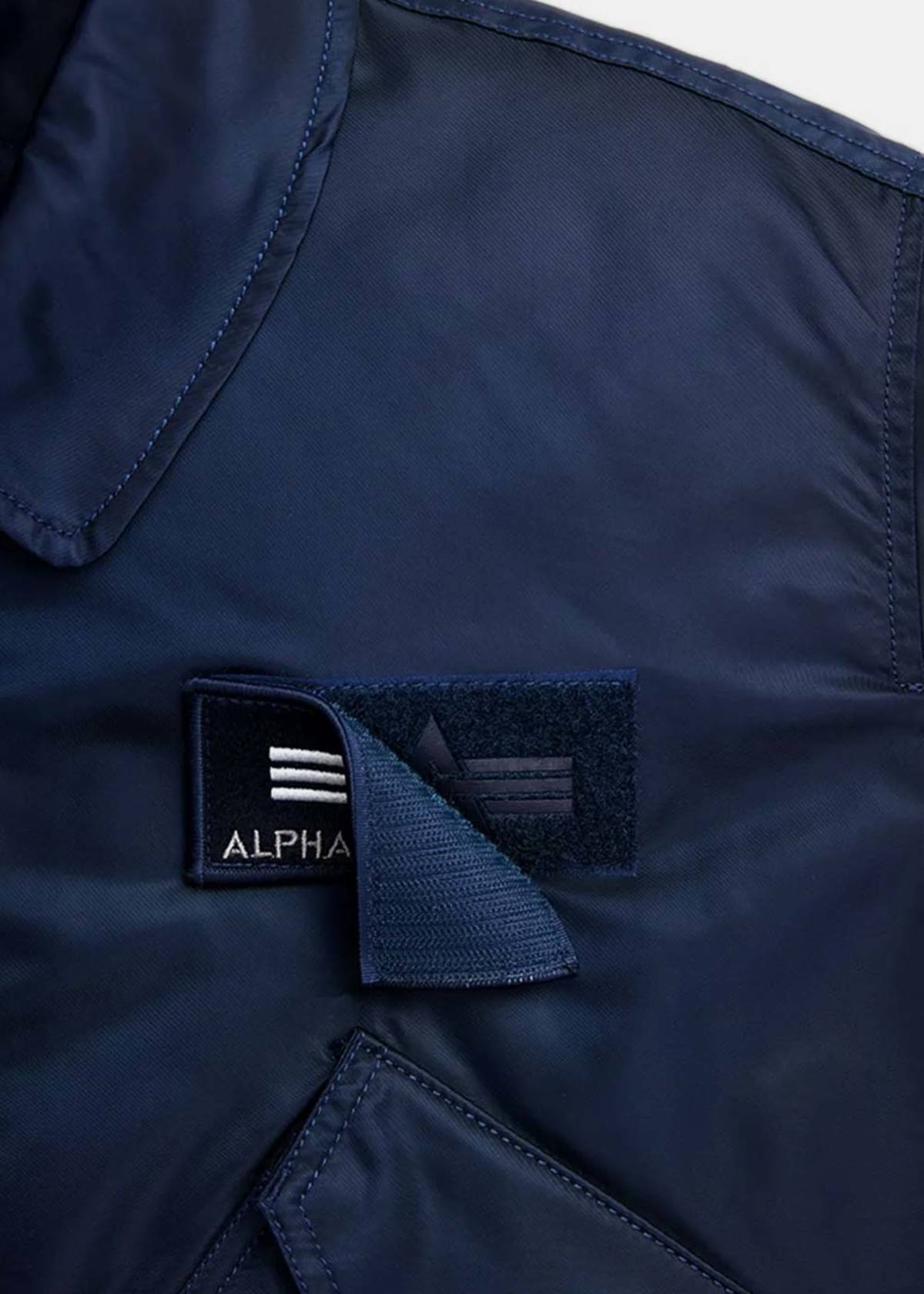 Alpha Industries Cwu 45/P Bomber Jacket - Replica Blue - Image 4 of 4