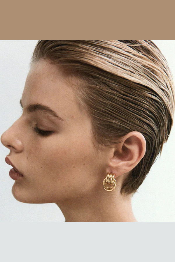 Heaven Mayhem Baby Knot Earrings