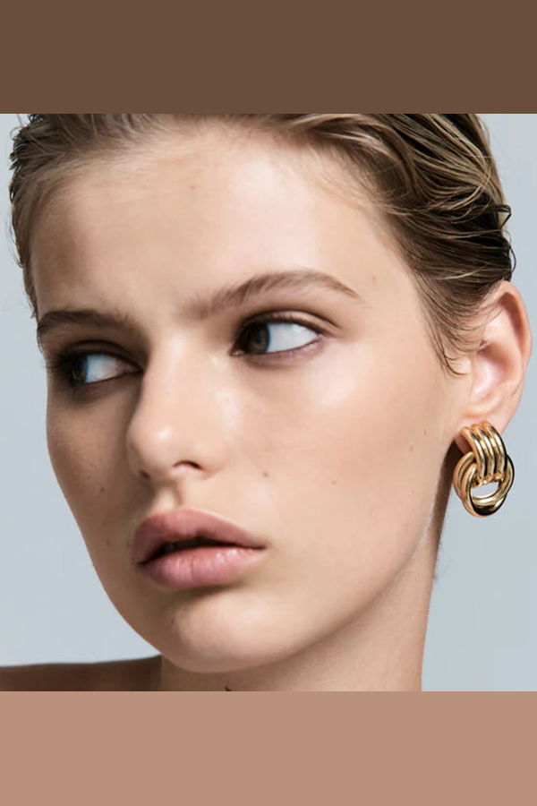 Heaven Mayhem Mini Knot Earrings