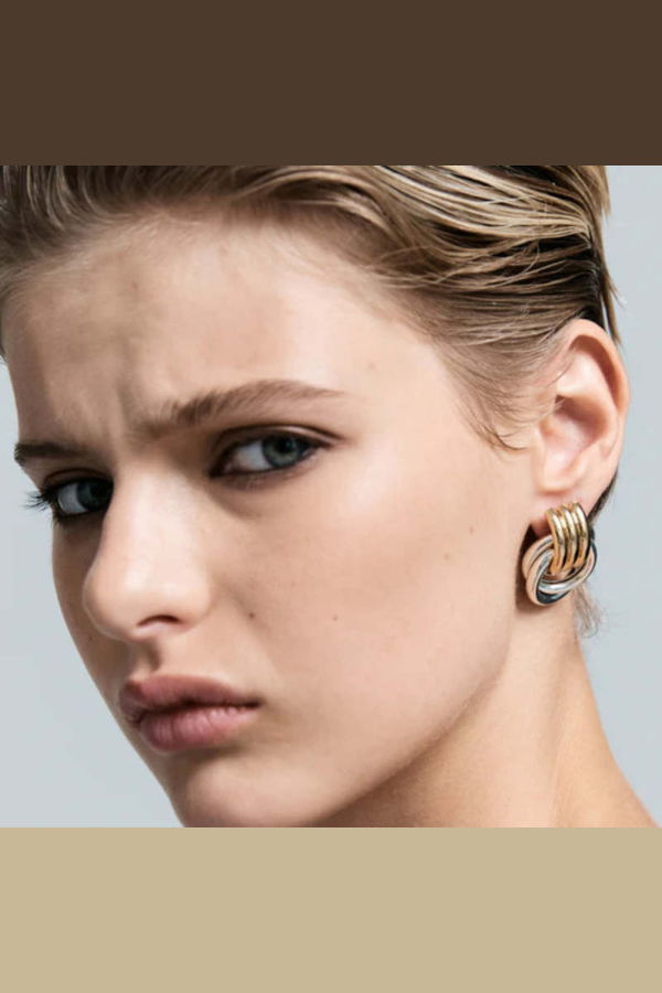 Heaven Mayhem Mini Knot Earrings