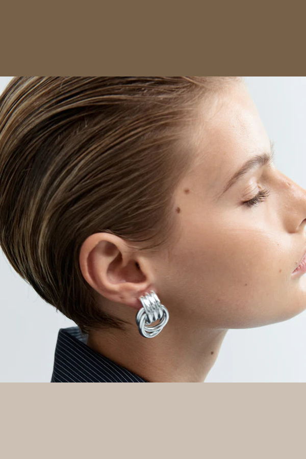 Heaven Mayhem Mini Knot Earrings