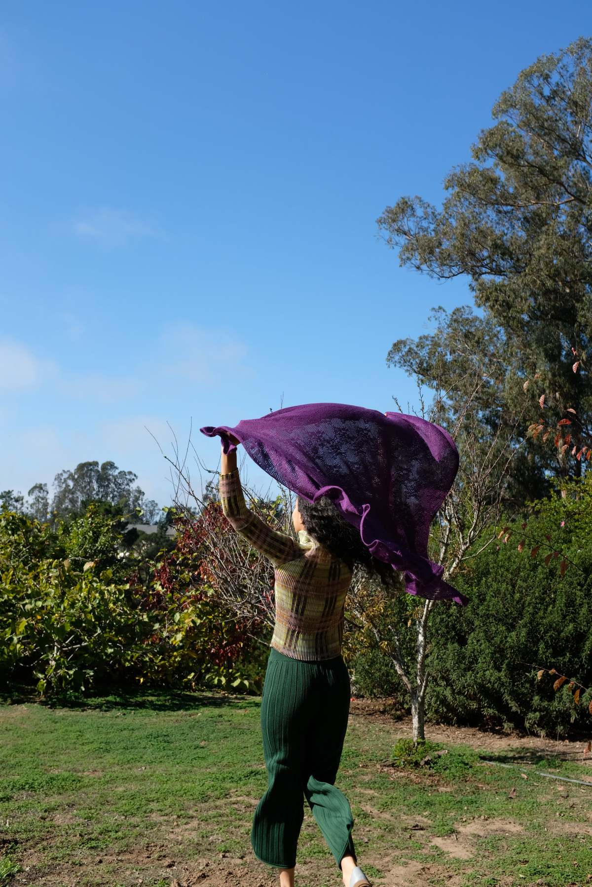 Beklina Merino Knit Lace Scarf - Image 10 of 11