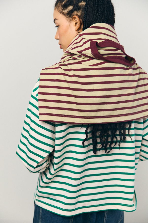 Véritécoeur Cotton Border L/S Tee