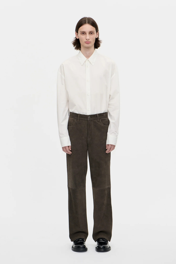 Berner Khl 5 Pocket Suede Skirt