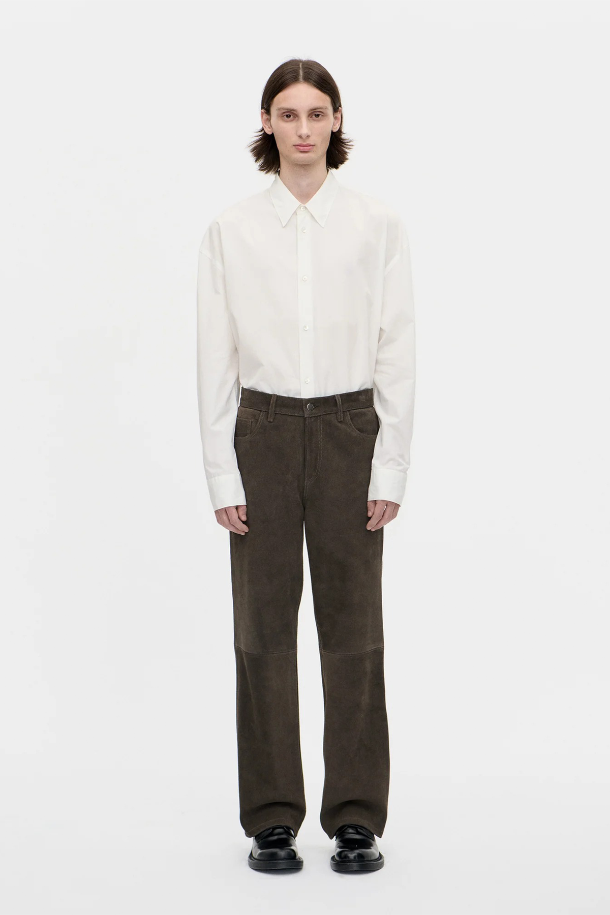 Berner Kühl 5 Pocket Suede Skirt - Image 2 of 8