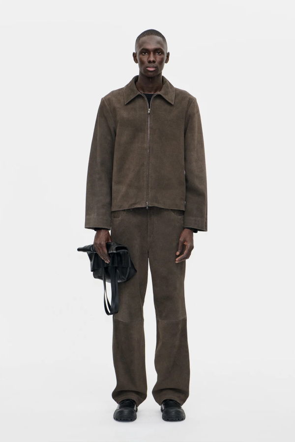 Berner Kühl Officer Zip Jacket Suede Rock