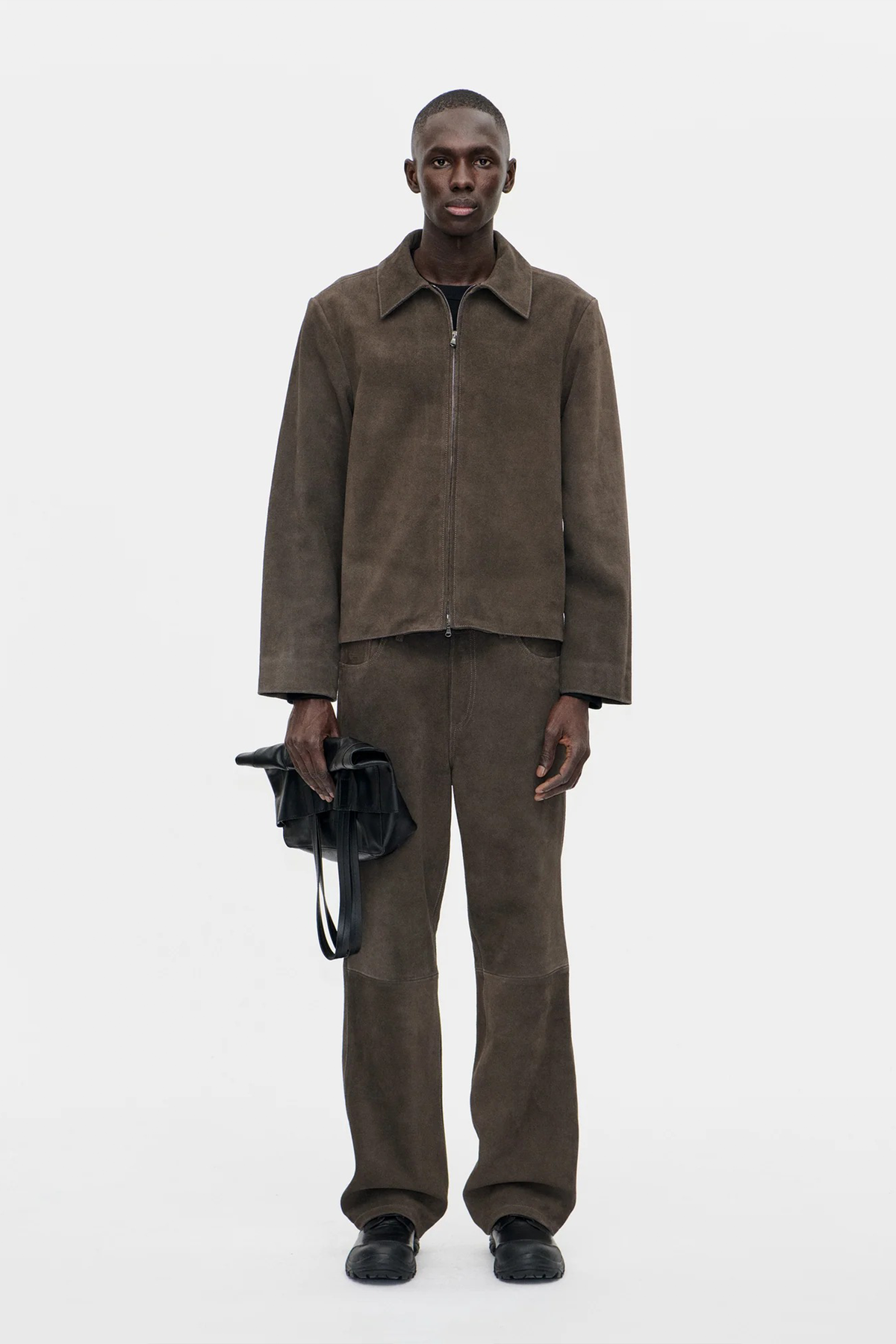 Berner Kühl Officer Zip Jacket Suede Rock - Image 2 of 8