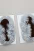 WOLF & GYPSY VINTAGE Silver Alpaca Slippers - Thumbnail 4