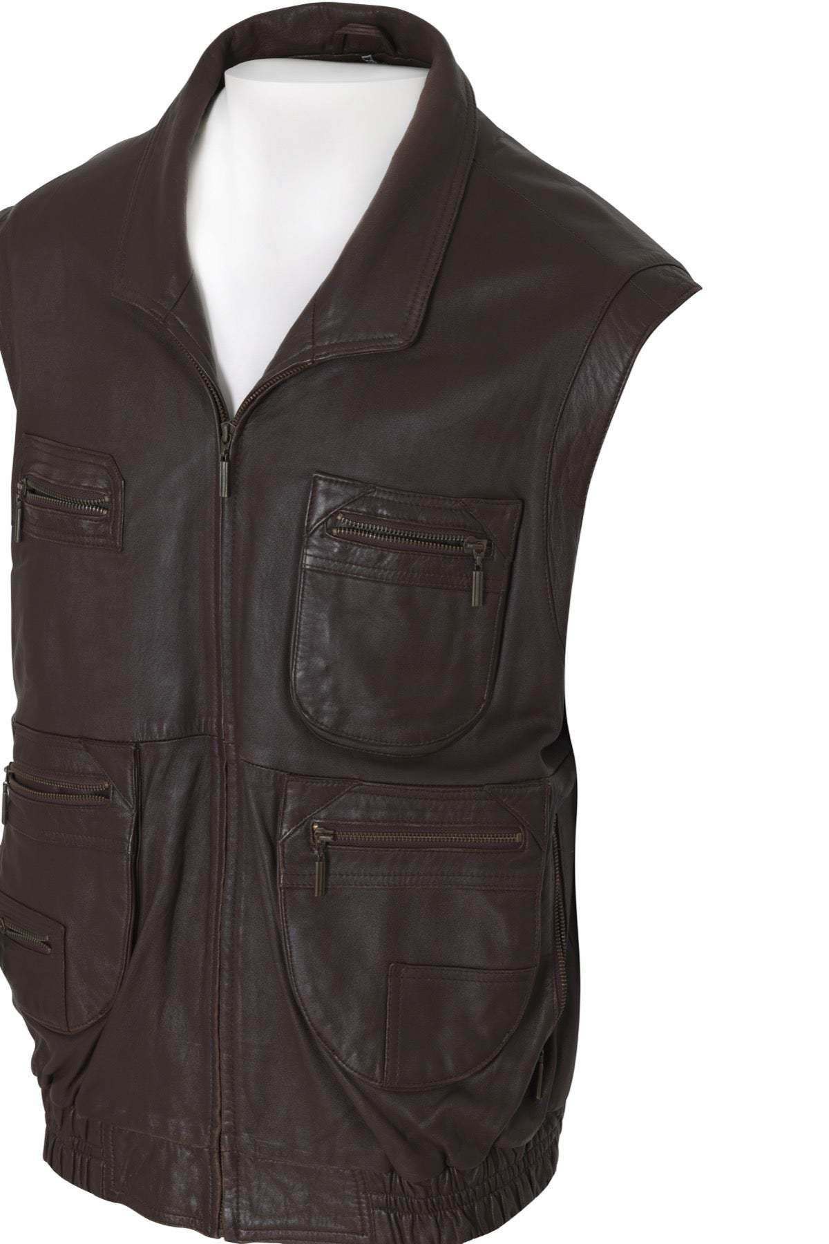 Seiden Leder (West Germany) Vintage, 1970s, Game Vest, Upland - Image 2 of 6