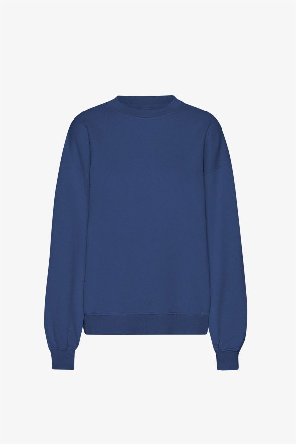 Colorful Standard Oversized Cotton Sweater - Navy Blue