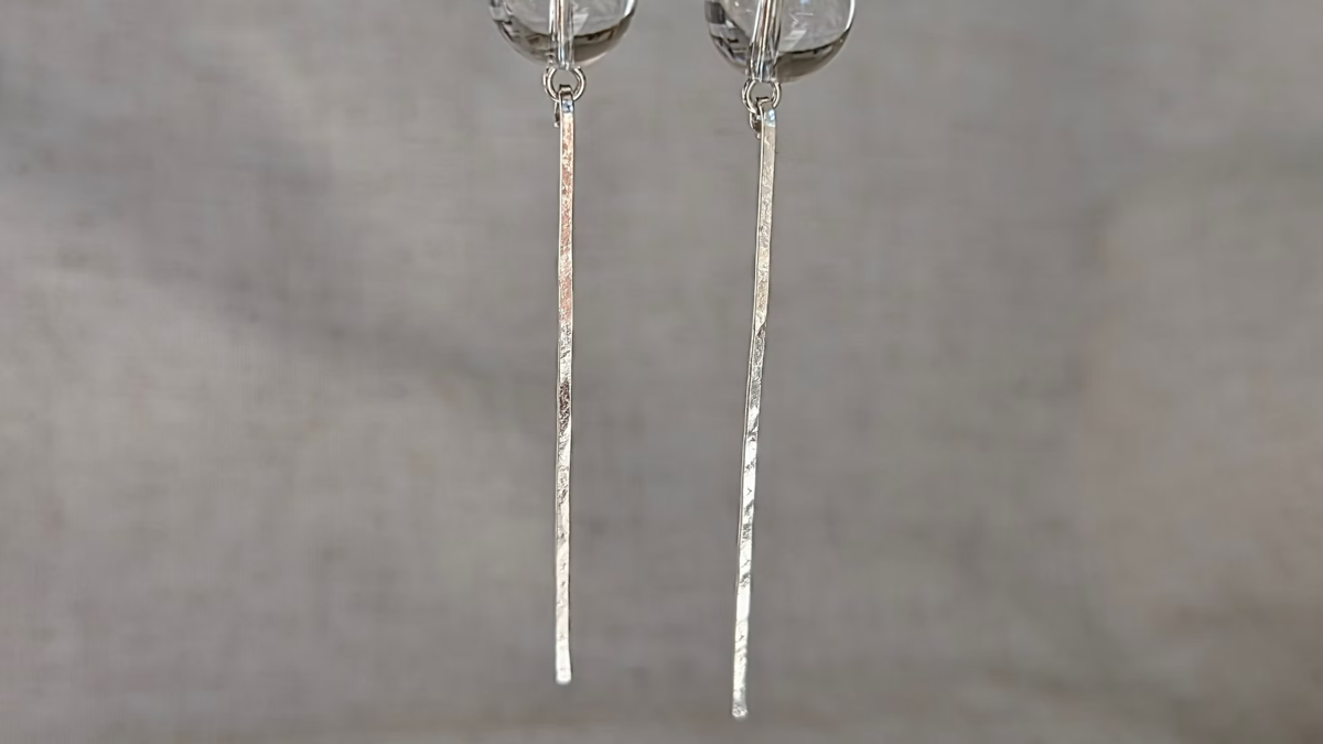 JASPER WILD Boucles Boules de Cristal Earrings - Image 4 of 4