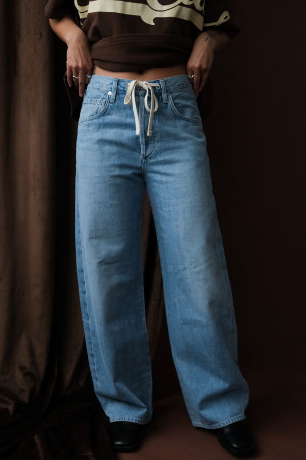 Citizens of Humanity Brynn Trouser Petite - Blue Lace