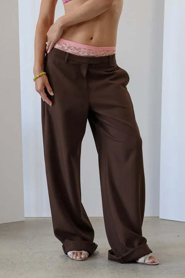 Geel Kennedy Trouser - Espresso Geel Kennedy Trouser - Espresso