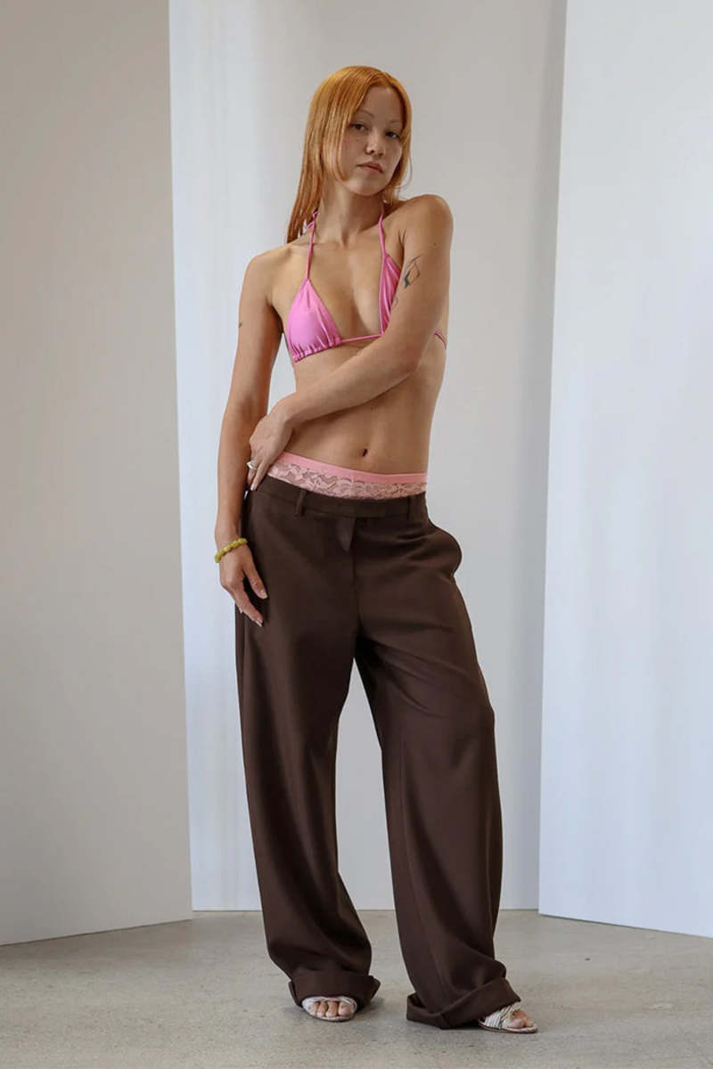 Geel Kennedy Trouser - Espresso