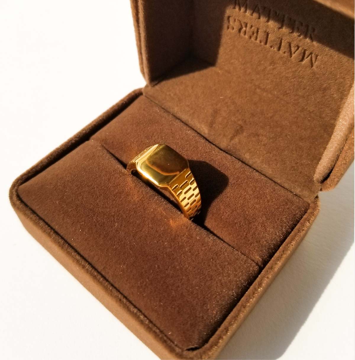 MATTER MATTERS Time Ring - Gold - Image 7 of 10