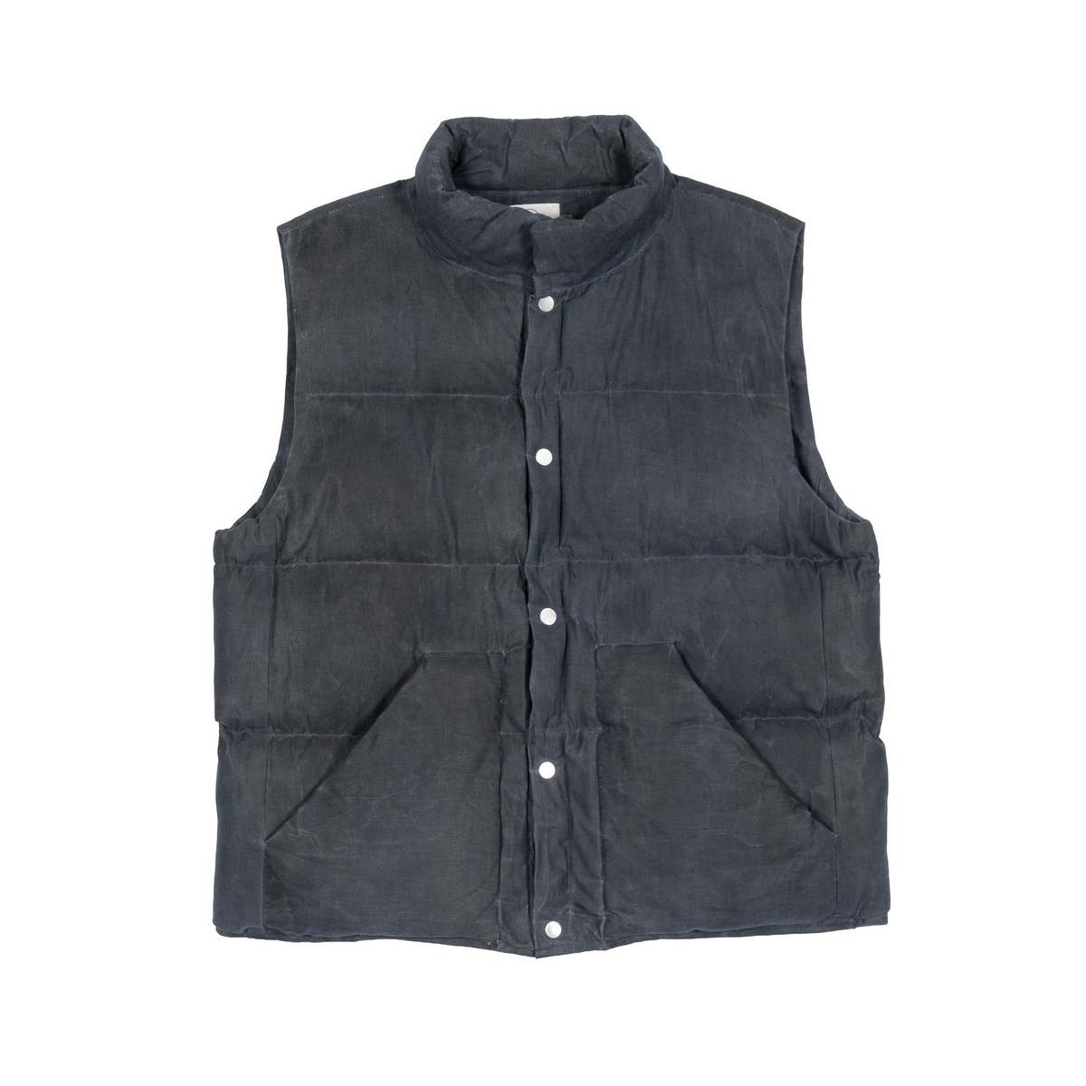 Olderbrother Waxed Puff Vest - Image 1 of 4