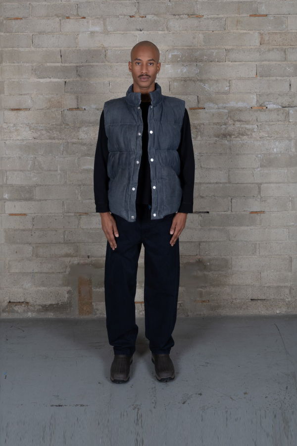 Olderbrother Waxed Puff Vest