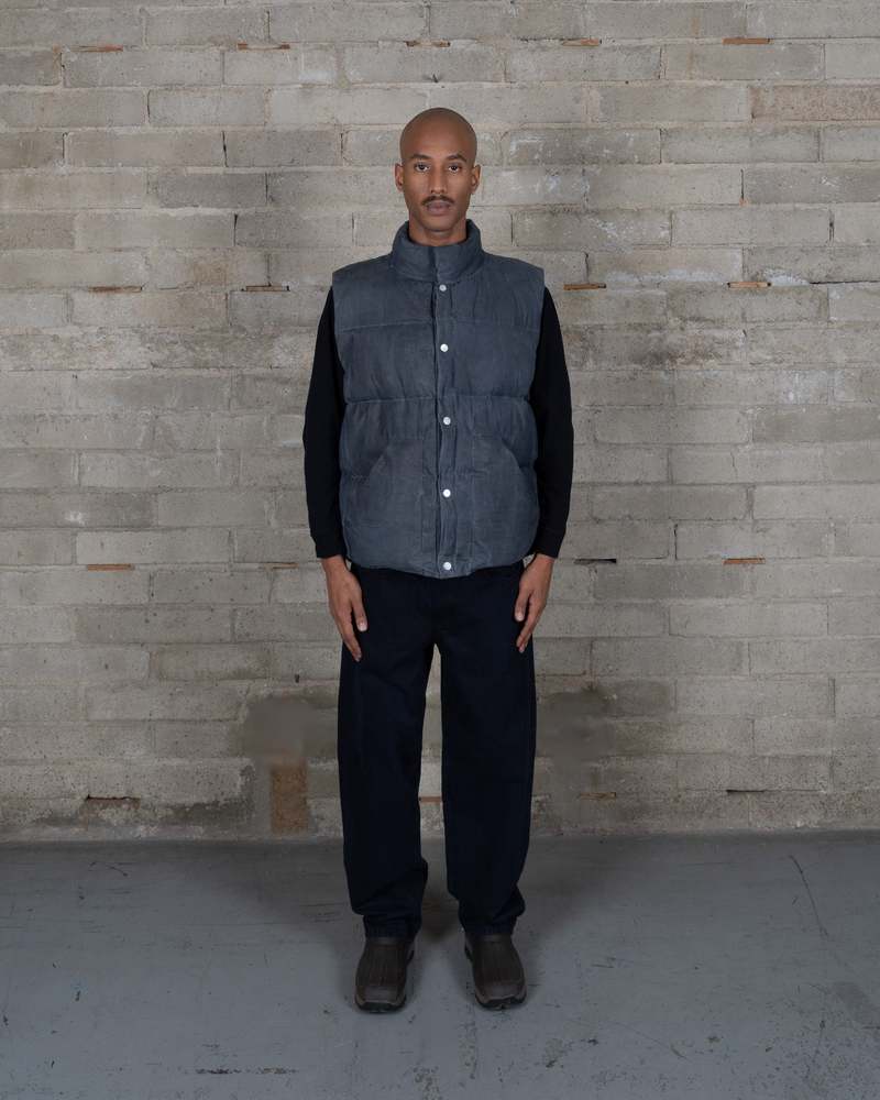 Olderbrother Waxed Puff Vest