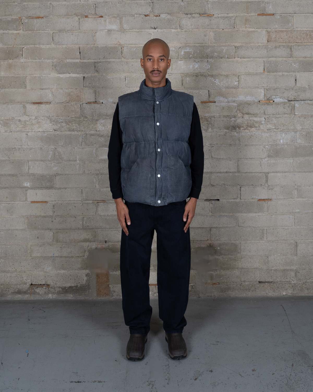 Olderbrother Waxed Puff Vest - Image 3 of 4