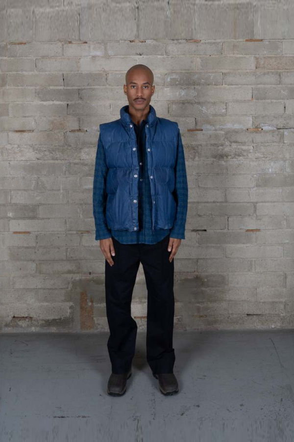 Olderbrother Waxed Puff Vest