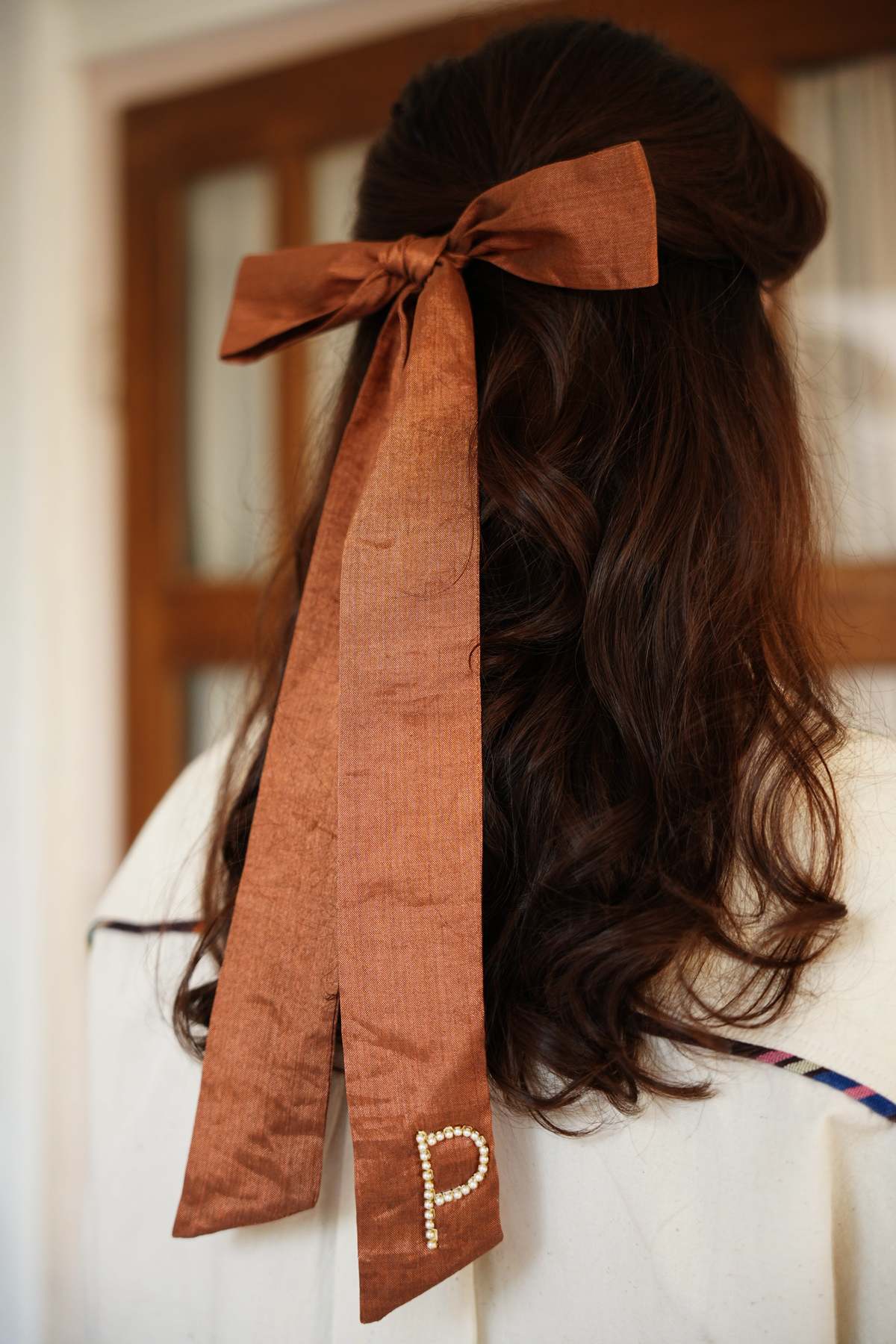 RUJUTA SHETH Gilded Bow - Image 2 of 6