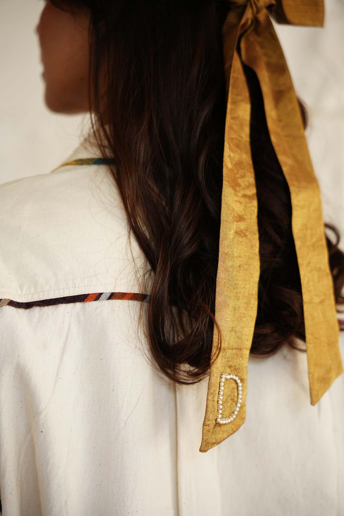 RUJUTA SHETH Gilded Bow - Image 4 of 6