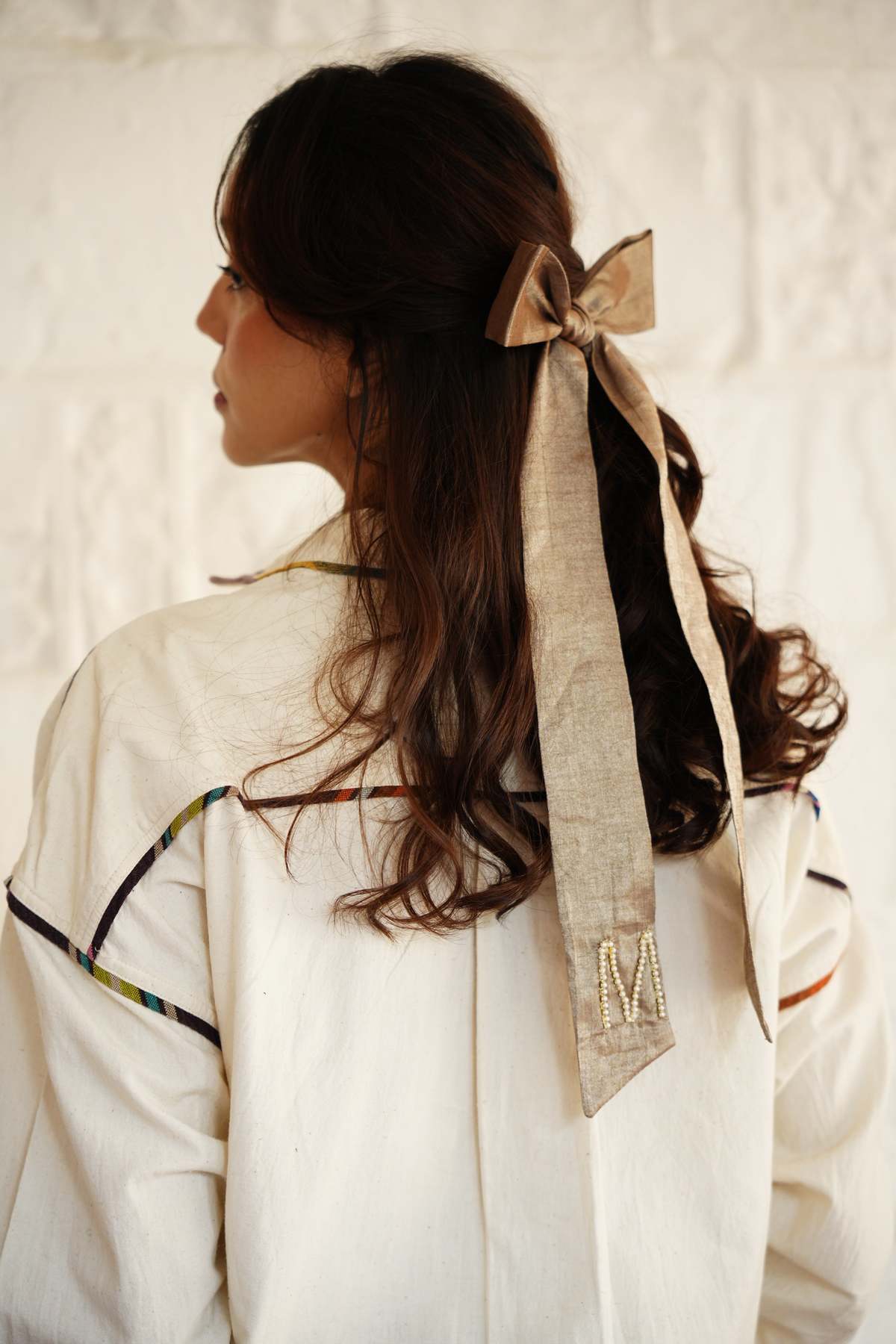 RUJUTA SHETH Gilded Bow - Image 2 of 6