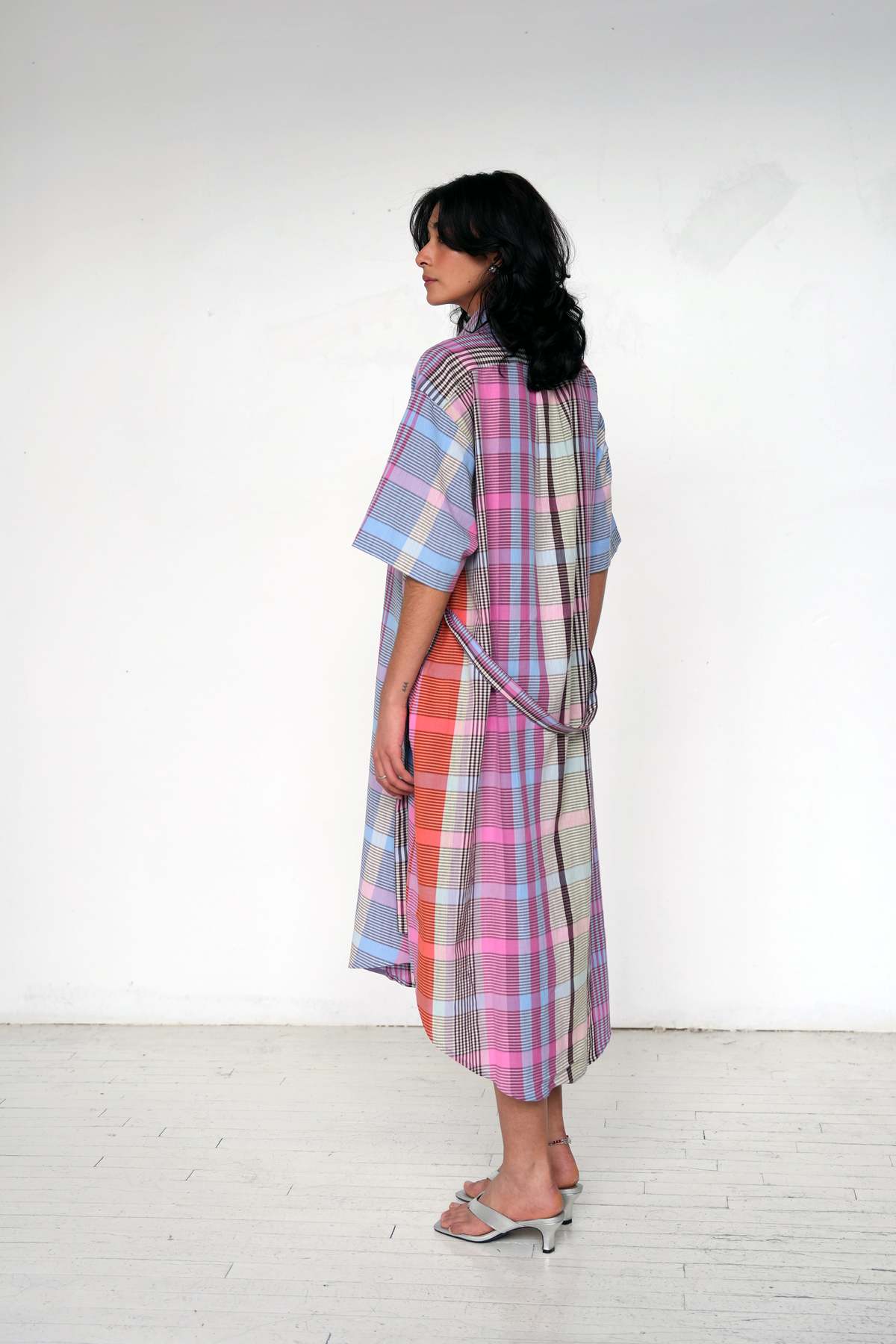 Abacaxi Shani Plaid Shirtdress - Image 4 of 5