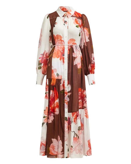 chinese dress ladies Soundscape Maxi Dress | Scarlet Red main image 0