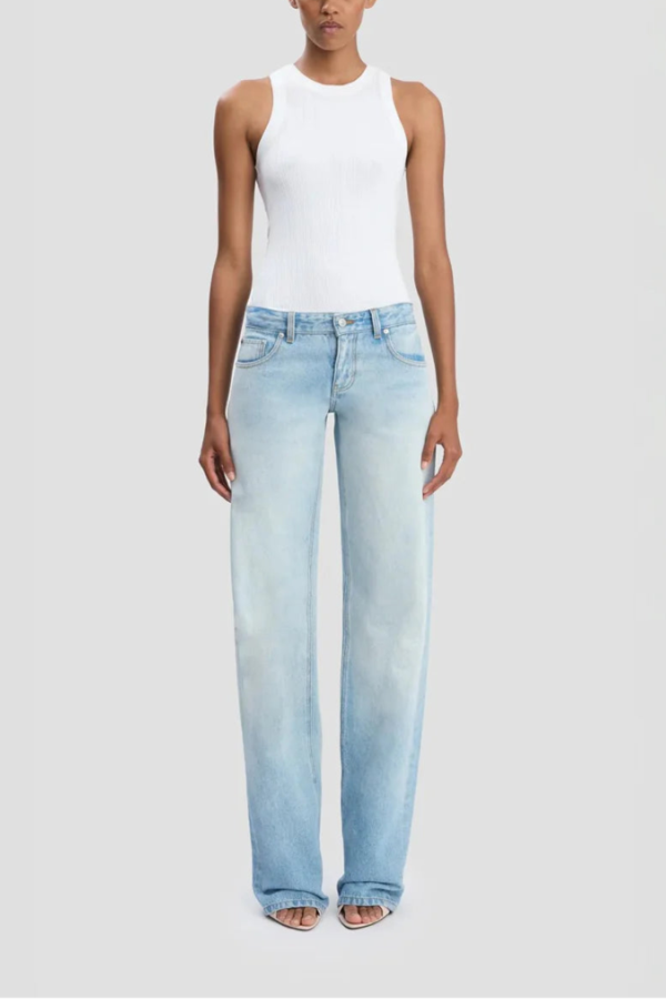 Victoria Beckham Rib Tank - White