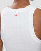 Victoria Beckham Rib Tank - White - Thumbnail 5