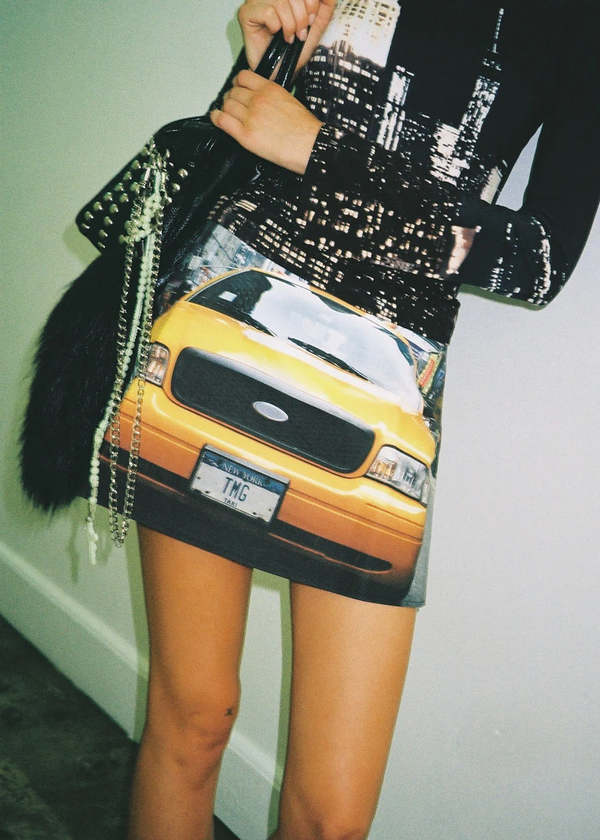 Tyler McGillivary Camilla Mini Taxi Skirt