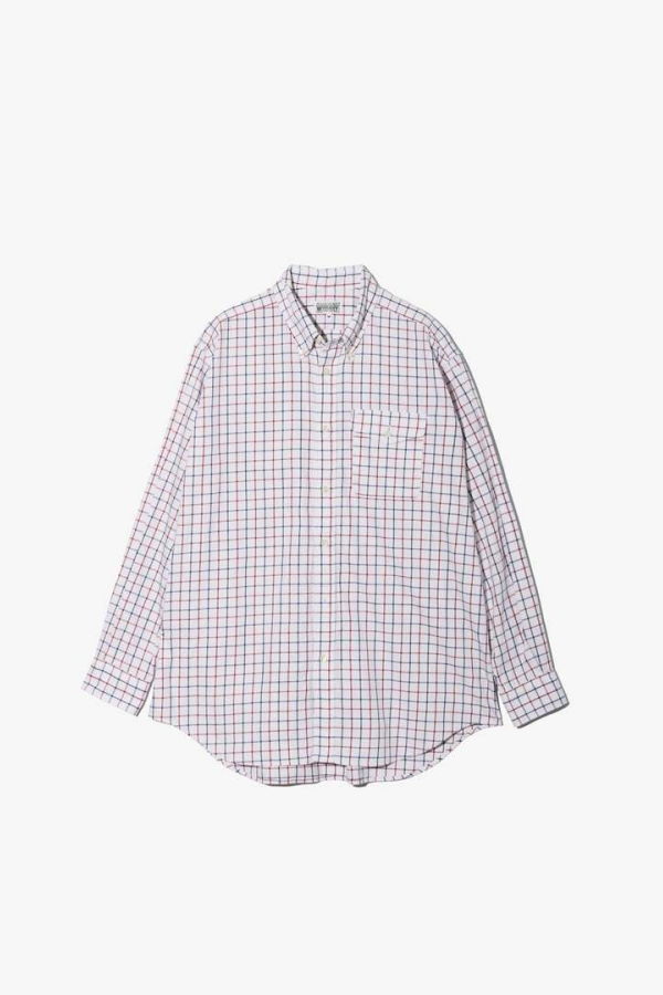 Engineered Garments Workaday BD Shirt Big Tattersall Shirt