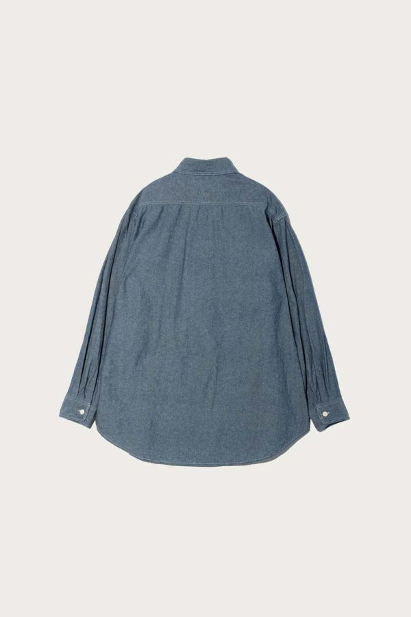 Engineered Garments Workaday Utility Shirt 4.5oz Cotton Chambray