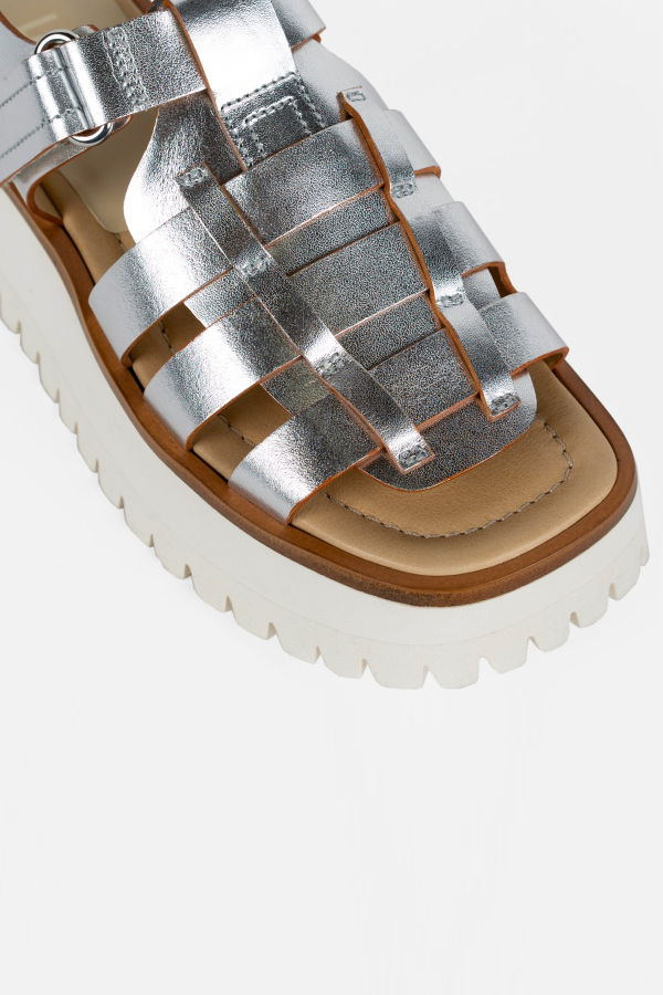 Labucq Boomer Sport Sandal - Silver