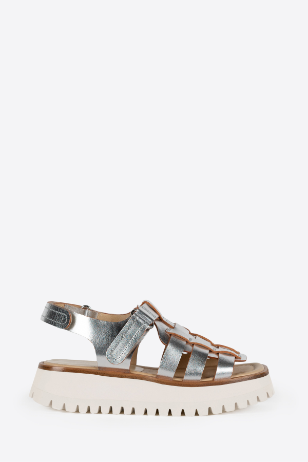 Labucq Boomer Sport Sandal - Silver