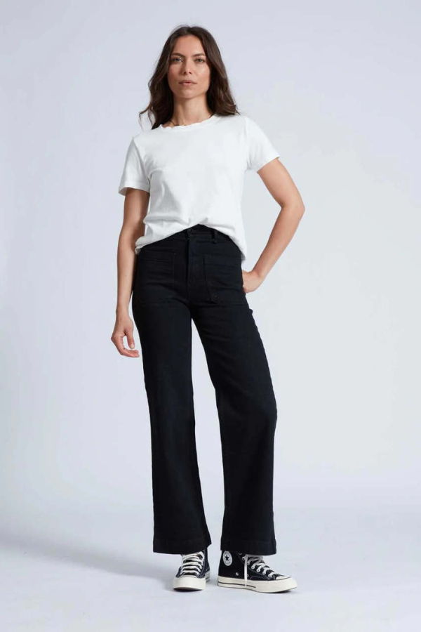 ASKK NY Sailor Velvet Jeans - Black