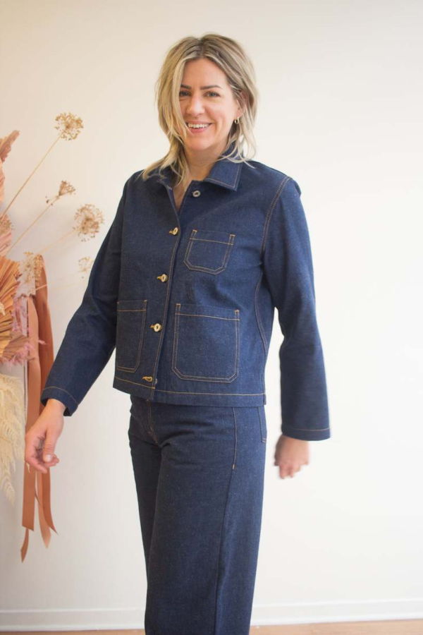 Naked & Famous Gracie Denim Top