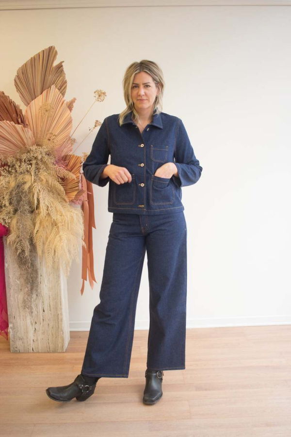 Naked & Famous Gracie Denim Top