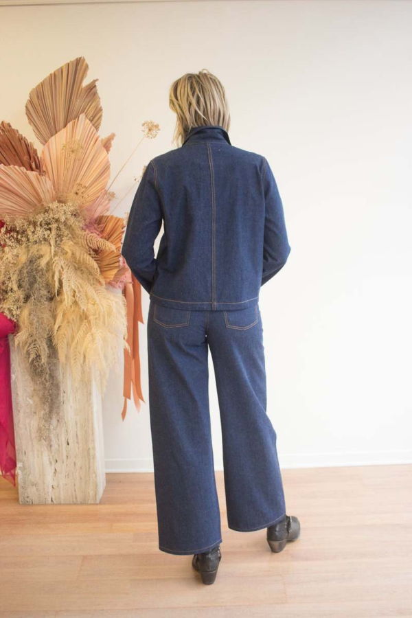 Naked & Famous Wide Wild West Jeans