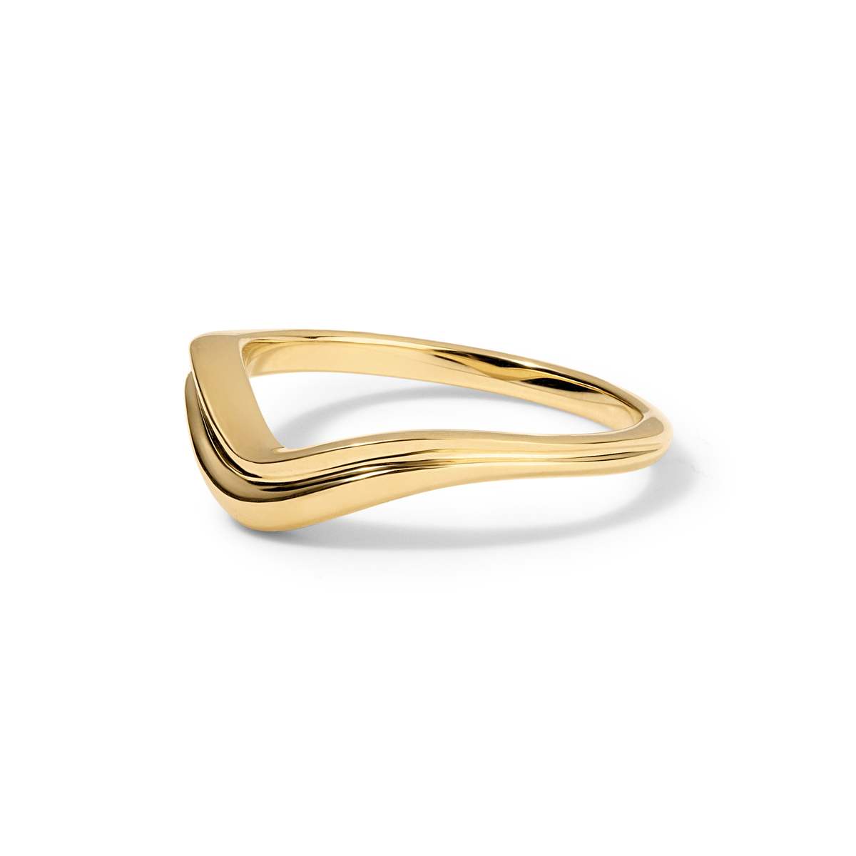 Casey Perez Onda Ring - Sz 6 - 14K Yellow Gold - Image 1 of 2
